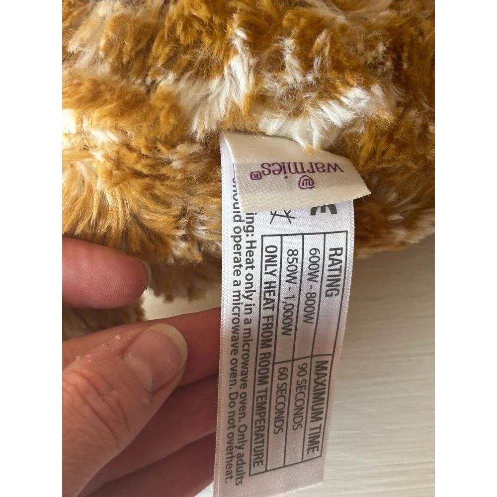 Warmies Microwavable & Weighted GIRAFFE Lavender Scented Stuffed Animal plush